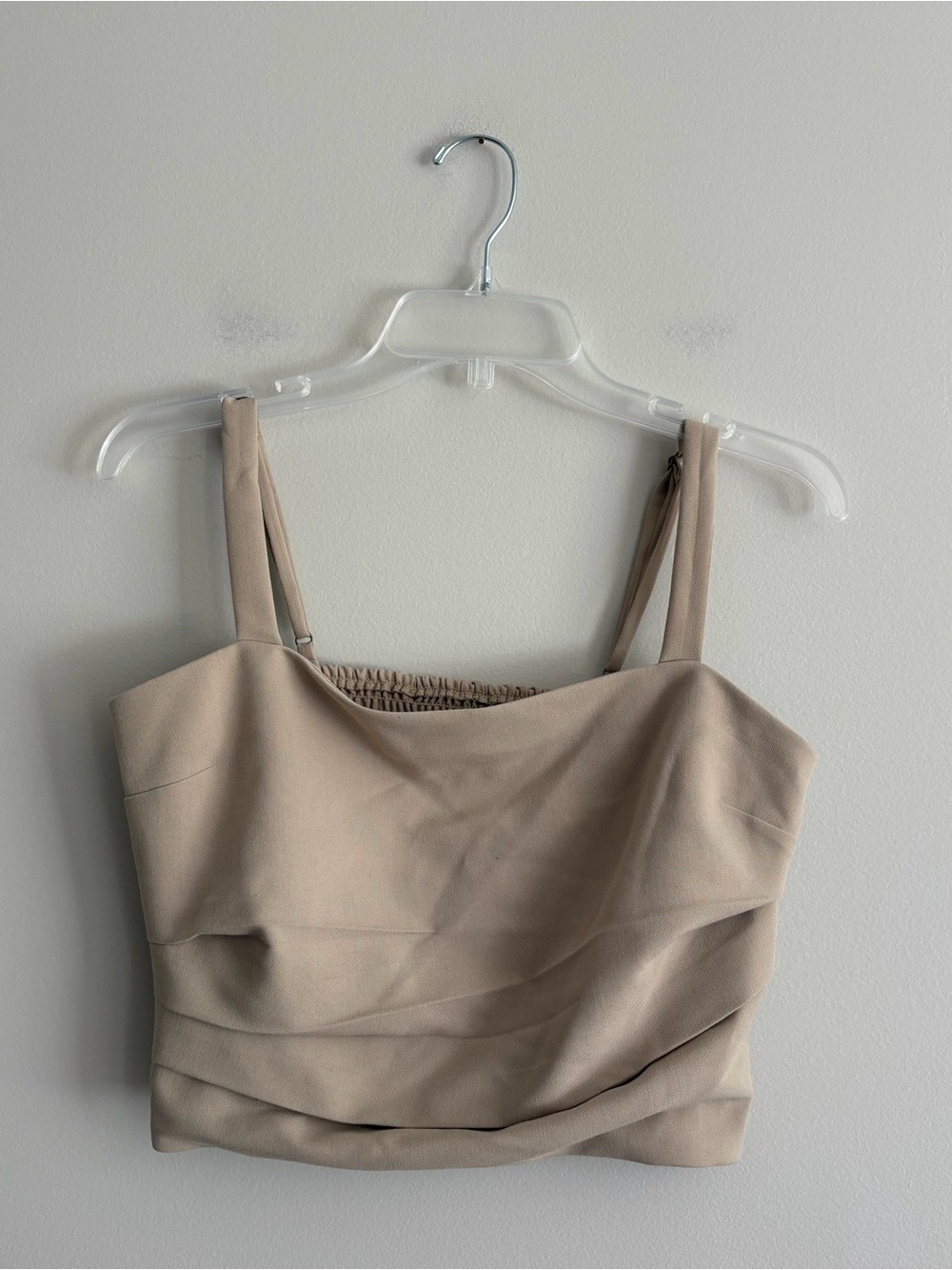 Abercrombie & Fitch Beige Crop Top Size M NWT